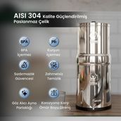 Phoenix Gravity 8 Litre Yer Çekimli Su Arıtma Cihazı |NSF Sertifikalı |Mineralleri Arıtmaz |Servis İstemez