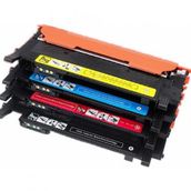 Photo Print Samsung Clx-3175fn Uyumlu 4 Renk Muadil Toner Set Chipli