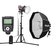 Phottix Indra360 TTL Akülü Paraflaş Kit (Canon)