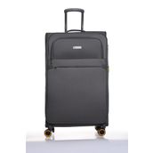 Pierre Cardin 04PC6000-01-ANT Antrasit Çekçekli Kumaş Valiz