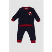 Pierre Cardin 300784 Kadife Kışlık Bebek Eşofman Takımı