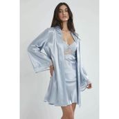 Pierre Cardin 4090 Mist Midi Dantel Sabahlık Gecelik Set