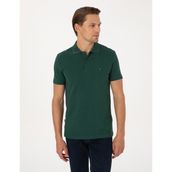 Pierre Cardin 50325323-VR079 Koyu Yeşil Erkek T-shirt