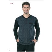 Pierre Cardin 5429 Siyah Erkek Pijama Takımı