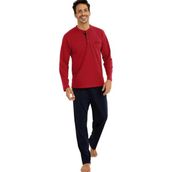 Pierre Cardin 5560 Bordo 5'li Penye Ropdöşambır Damat Pijama Set