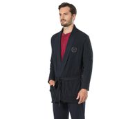 Pierre Cardin 5595 Erkek Pijama Takımı, 5'li Rob Set, Lacivert, S Beden