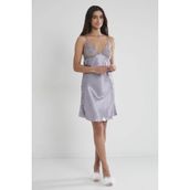 Pierre Cardin 624 Royal Saten Güpürlü Gecelik