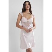 Pierre Cardin 635 Pudra Askılı Kısa Gecelik