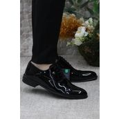 Pierre Cardin 7018 Siyah Rugan Damat Ayakkabisi Takim Ayakkabisi Erkek Klasik Ayakkabi