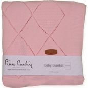 Pierre Cardin Açık Pembe Baklava Triko Battaniyesi