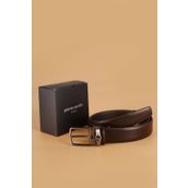 Pierre Cardin ANL.SZ Hakiki deri Erkek Kemer (110 cm 115 cm 120 cm 125 cm 130 cm) KAHVERENGİ