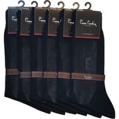 Pierre Cardin Astrea Merserize Erkek Çorap 6 Lı Siyah - 40 - 44