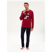 Pierre Cardin Erkek Bordo Pijama Takımı 50322655-900