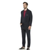 Pierre Cardin Erkek Damat Çeyiz Triko Ropdöşambır 5'Li Pijama Takım Özel Kutulu