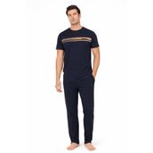 Pierre Cardin Erkek Penye Kısakol Pijama Takımı, Lacivert, M Beden TYBRCN2P4OEW9TKR16