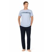 Pierre Cardin Erkek Penye Kısakol Pijama Takımı, Mavi, S Beden TYB5GNTZFJ5IS9QK48