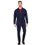 Pierre Cardin Erkek Pijama Takımı, 3'lü Rob Takım, Lacivert, S Beden