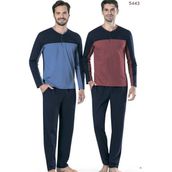 Pierre Cardin Erkek Pijama Takımı 5443 Lacivert - 2XL