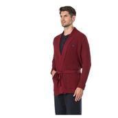 Pierre Cardin Erkek Pijama Takımı, Triko Set, Bordo, 2XL Beden