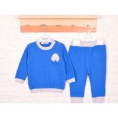 Pierre Cardin Kadife Kışlık Bebek Takımı 300784 - Füme - 9 - 12 Ay