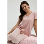 Pierre Cardin Kadın Pembe Kısa Kol Pijama Takım