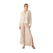 Pierre Cardin Kadın Pijama Takımı, 3'lü Set, Neutral Renk, M Beden
