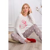 Pierre Cardin Krem Kadın Pijama Takım