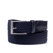 Pierre Cardin Örgü Erkek Kemeri (En 3,5) PC1745 (Lacivert, 125 CM)