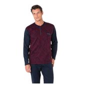 pierre cardin paris Pierre Cardin Pamuklu Pijama Takımı, S, QP6K1E0K8R, Bordo, erkek
