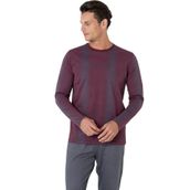 pierre cardin paris Pierre Cardin Penye Pijama Takım, S, PC6105PENT, Bordo, erkek
