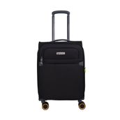 Pierre Cardin PC6000 Ultra Light Hafif Lüx Kumaş Kabin Boy Siyah Valiz