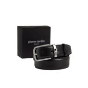 Pierre Cardin Siyah Deri Erkek Kemeri (En 3,5 cm) PC0ANLSZD3X