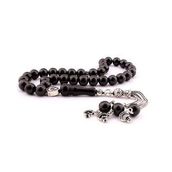 Pigado 925 Ayar Gümüş Ayyıldız Model Gerçek Erzurum Oltusu Tesbih