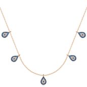 Pigado 925 Ayar Gümüş Nazarlı Şans Kadın Gümüş Kolye