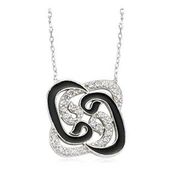 Pigado 925 Ayar Gümüş Pervane Vav Kadın Gümüş Kolye