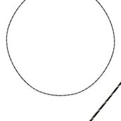 Pigado 925 Ayar Gümüş Siyah Unisex Kolye