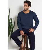 Pijadore 1686 Erkek Uzun Kollu Pijama Takım