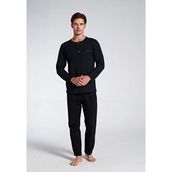 Pijadore 1750 Erkek Düğmeli Uzun Kollu Pijama Takım