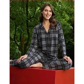Pijamoni Kadın Süet Önden Düğmeli Likralı Pijama Takımı 10 - 1 Adet Gri-XL