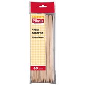 Piknik 40'lı Ahşap Adana Kebap Şişi