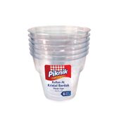 Piknik 6'lı Paket Kullan At Kristal Bardak