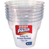 Piknik 6'lı Paket Kullan At Kristal Bardak