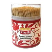 Piknik 730'lu Bambu Kürdan Sarı Renkli ve İkonik Yapısıyla Diş Arası Temizliği Sağlar