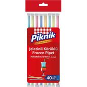 Piknik Jelatinli Körüklü Frozen Pipet 40 Adet