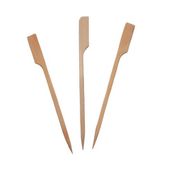 Pilelistore 25 cm 100 Adet Özel Ahşap Yassı Saplı Çöp Şiş Çubuğu