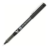 Pilot V5 Hi-Tecpoint Siyah Mürekkepli Kalem
