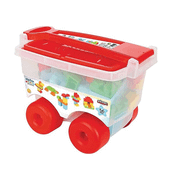 Pilsan Master Bloklar 56 Parça Trolley