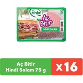 Pınar Aç Bitir Hindi Salam 75 g x 16 Adet - 75 gr