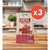 Pınar Dana Kokteyl Sosis 215g x 3 adet - 215 gr