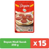 Pınar Doyum Dilimli Hindi Isıl İşlem Görmüş Sucuk 250 G - 250 gr